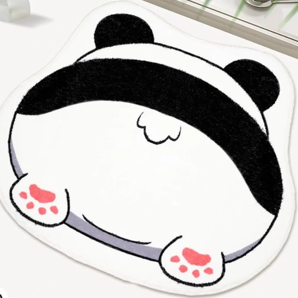 Cute panda 🐼 bath 🛀🏻 mat shower 🚿 mat